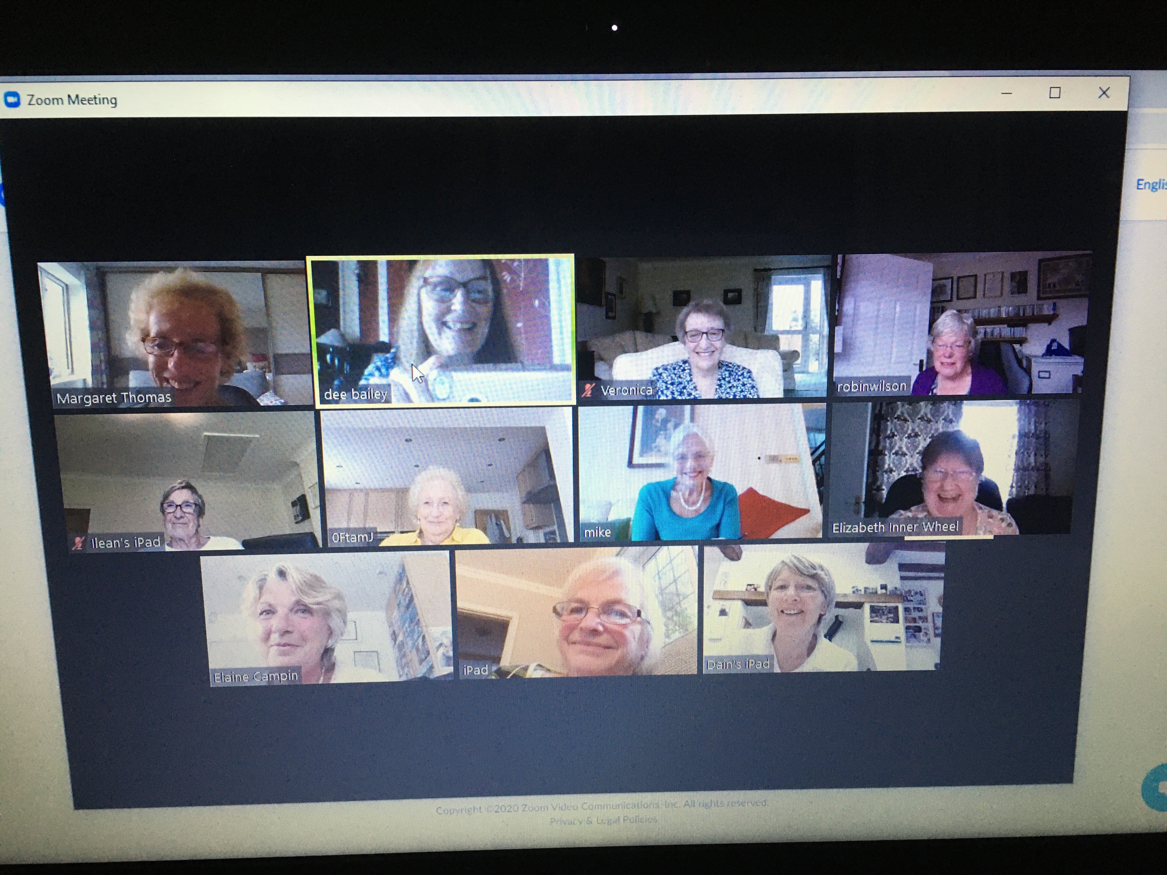 Inner Wheel Zoom Committee