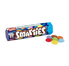 Chocolate Nestle Smarties tube 38g 36 Per Box – Wholesale Buddy